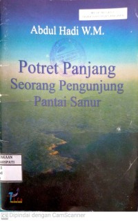 Image of Potret Panjang Seorang Pengunjung Pantai Sanur