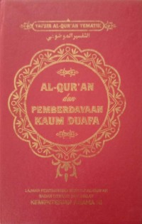 Image of Tafsir Al-Qur'an Tematik ; Pemberdayaan Kaum Duafa