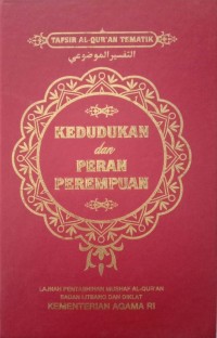 Image of Tafsir Al - Qur'an Tematik : Kedudukan dan Peran Perempuan