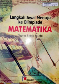 Image of Langkah Awal Menuju Olimpiade Matematika
