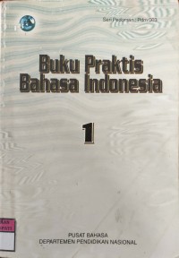 Image of Buku Praktis Bahasa Indonesia 1